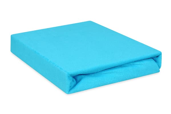 Frottélagen med elastik PREMIUM 70x140x10 Blå