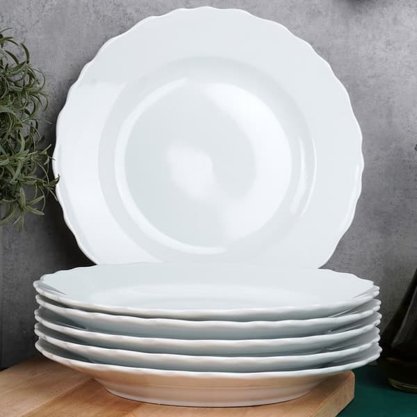 Deserttilautanen posliini MONA 19,5 cm 6 kpl