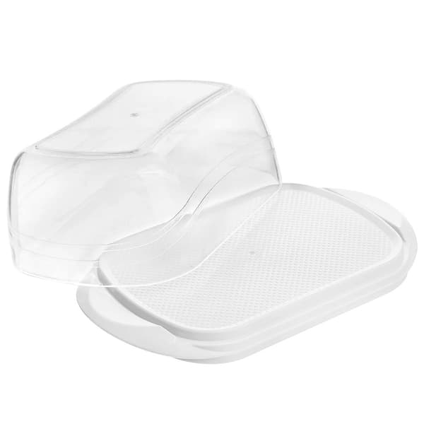 Gennemsigtig plastik smørretter