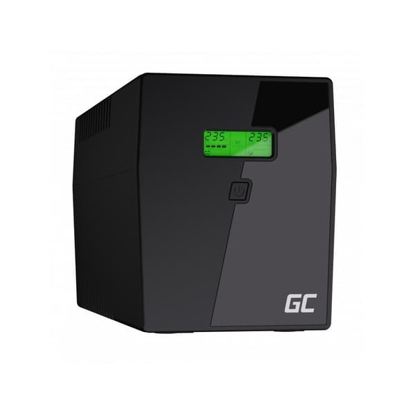 Green Cell UPS05 2000VA 1200W sort nødstrømsforsyning