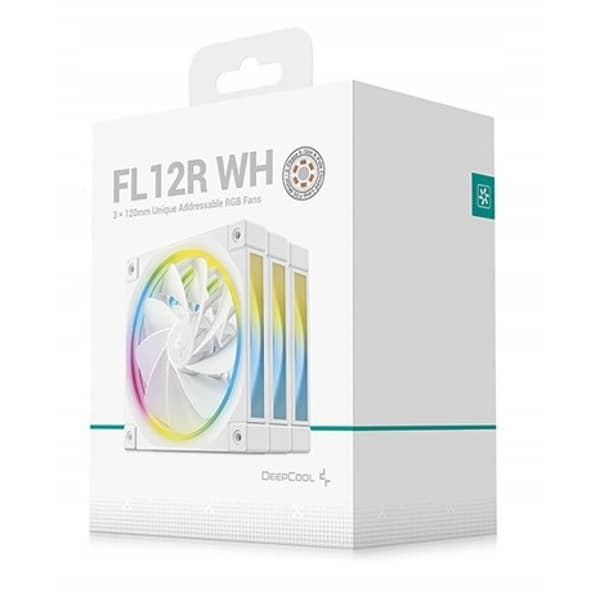 DeepCool FL12R WH 3-i-1-fläkt
