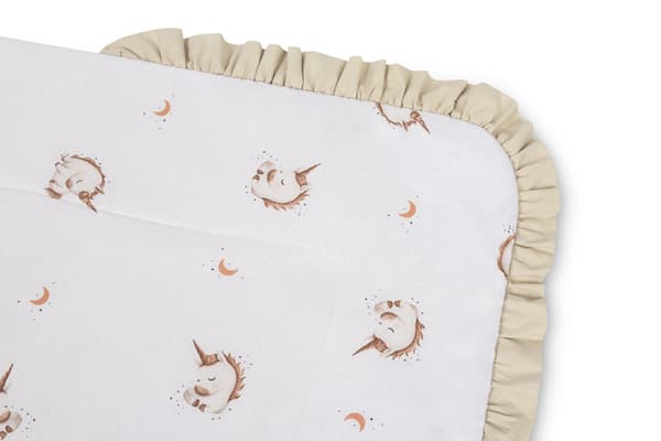 COTTON CORN YKSISARVINEN BEIGE 75X75