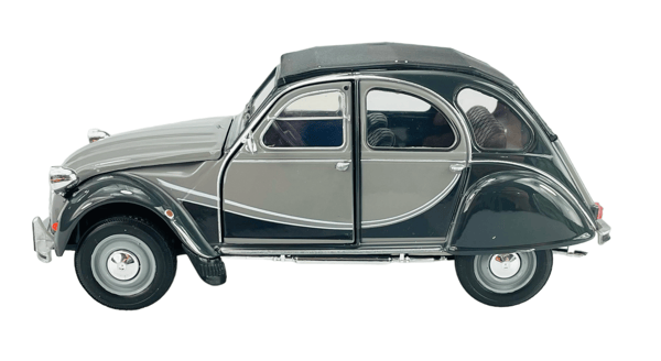 Welly citroen 2CV 6 charleston harmaa 1:24 24009
