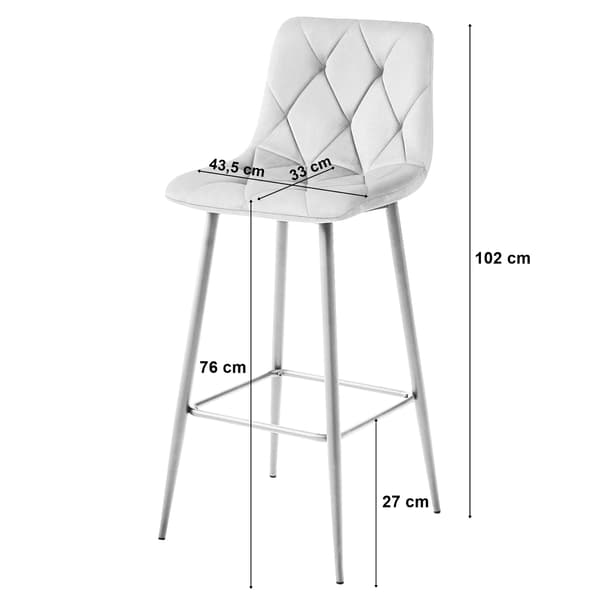 NADO pall - beige sammet / GYLLENE ben x 1