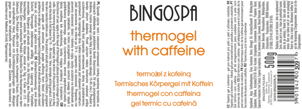 BINGOSPA Thermogel med koffein 500g