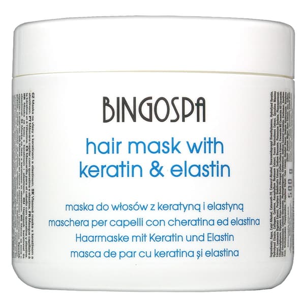Bingospa keratiini- ja elastiini-hiustenhoitoaine 500 g