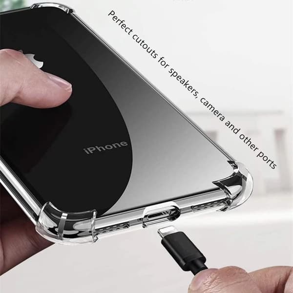 TRANSPARENT SILIKONSKAL FÖR IPHONE XS MAX 6,5'