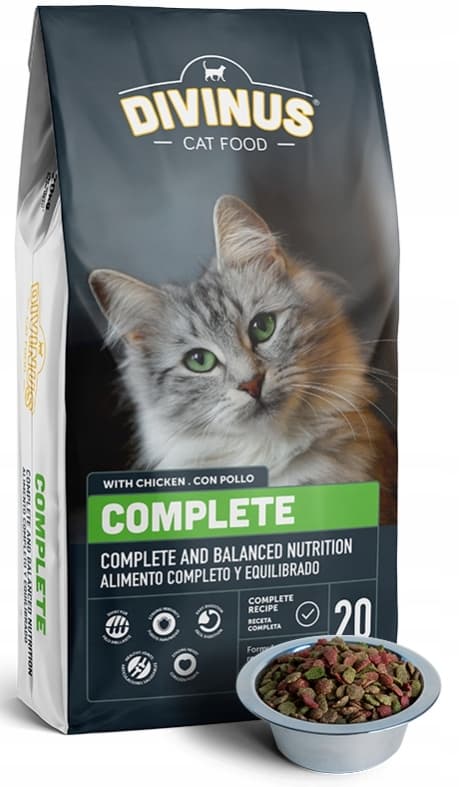 Divinus Cat Helfoder för katter 20 kg