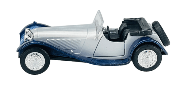 Welly OLD timer SS Jaguar 100 UTAN tak silver 1:34 98876