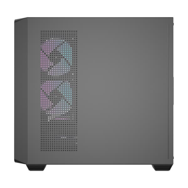 Darkflash DS900WD Datorchassin (Svart) + 4 Fläktar
