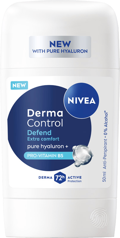 099774 NIVEA Derma Control Defend antiperspirant i stick 50ml