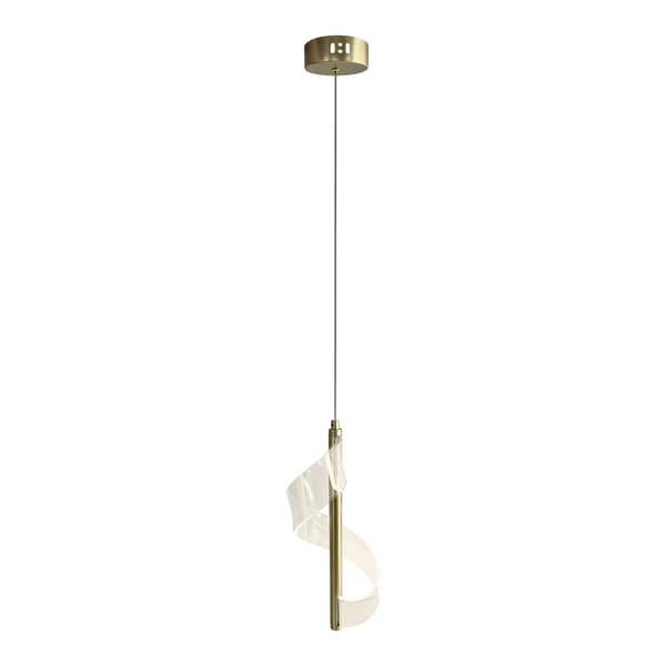 HÄNGLAMPA LARGO LED GULD MILAGRO ML1041