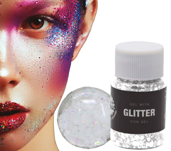 VIT Glittergel för kroppsmakeup 20g