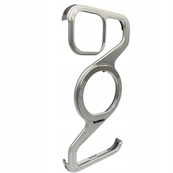 Cover til iPhone 15 Pansret MagSafe Metal Case Titanium Greb