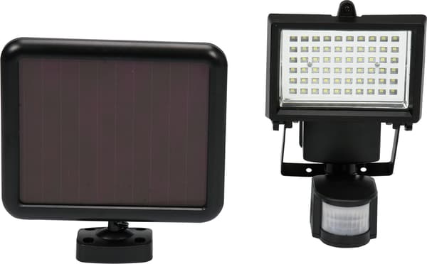 YATO LED SOLAR STRÅLKASTARE 4W RÖRELSESENSOR