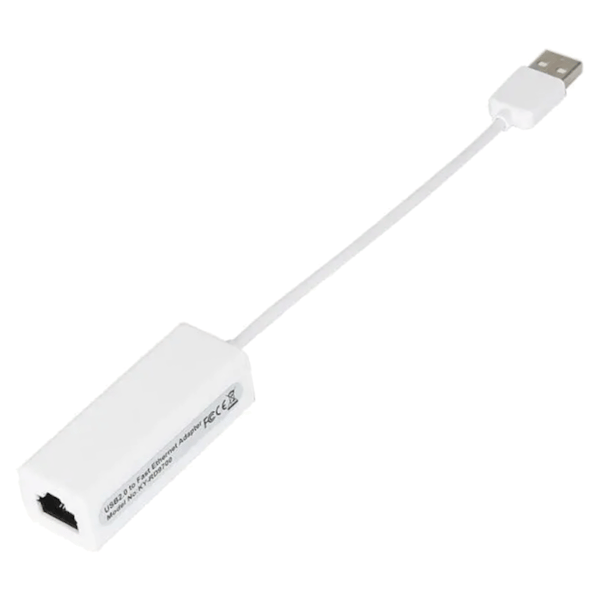 USB 2.0 Ethernet-adapter 100 Mbps RJ-45 LAN USB-A