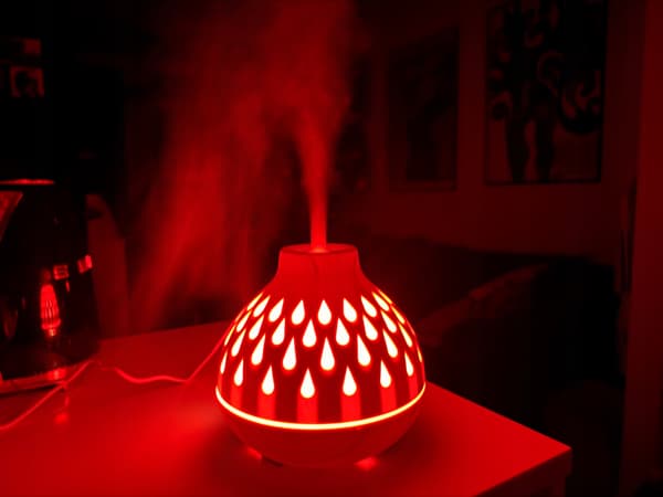AROMATERAPI-DIFFUSER LUFTFUGTER 400ML LED AROMATERAPI-TIMER FJERNBETJENING