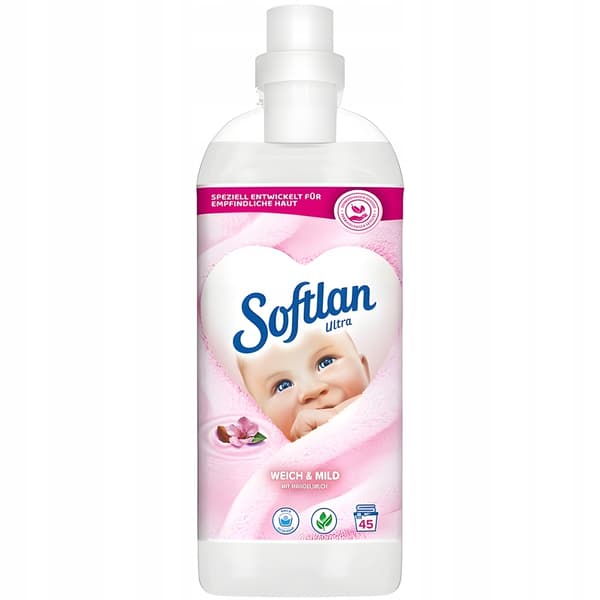 SOFTLAN Weich und Mild Sensitiv flydende skyllemiddel koncentrat 1l