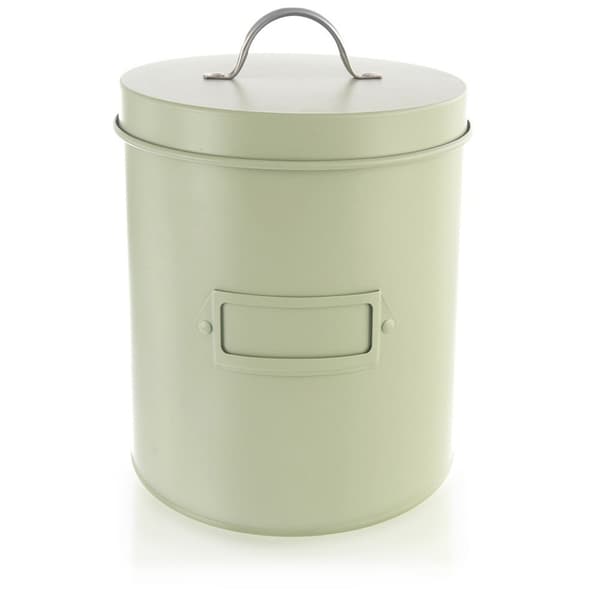 Greenish metallbeholder til opbevaring grøn 3,3 l