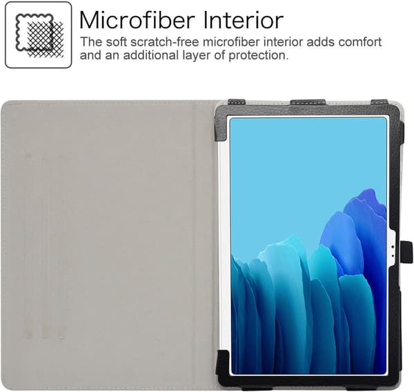 ETUI TIL SAMSUNG GALAXY TAB A7 10.4' SORT LUKKET MED KLAP