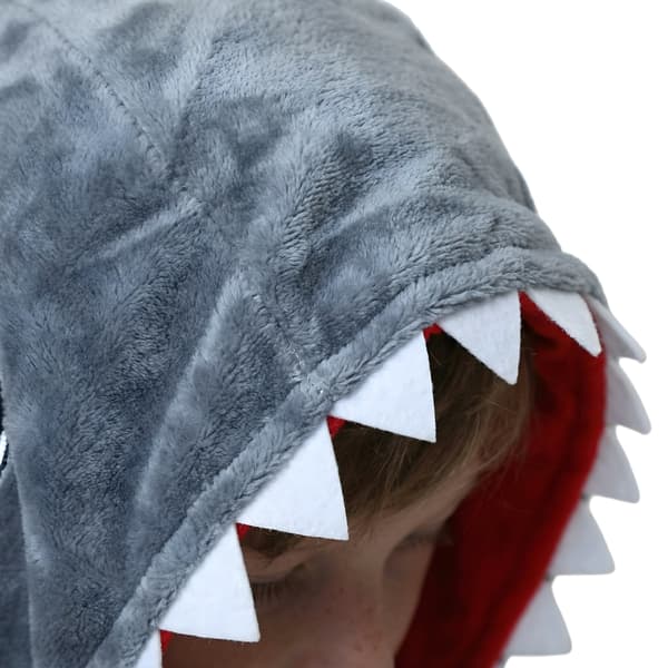 Kigurumi-pyjamas med haj, barn 125-135 cm