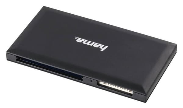 HAMA USB 3.1 (gen 1) SD/microSD/CF/MS hukommelseskortlæser Sort 181018