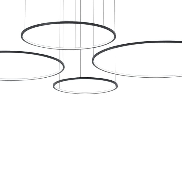 SATURNO LED HÆNGELAMPE SORT MILAGRO ML0848