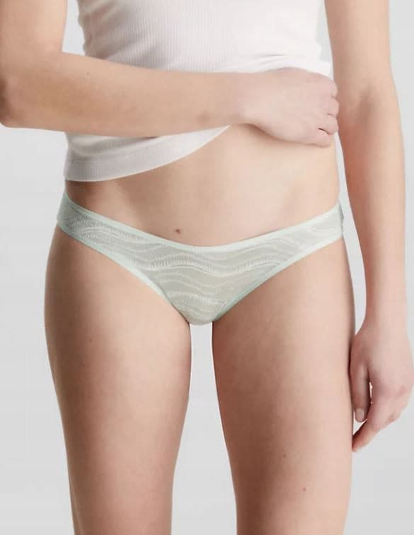 Calvin Klein damesstrømper grøne spektreret M