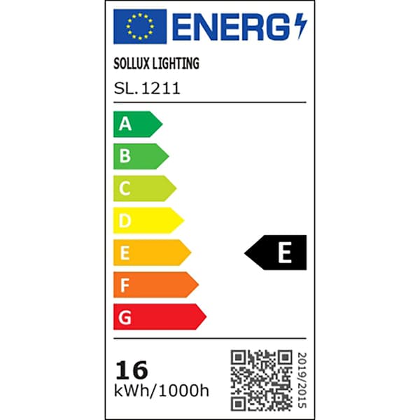 ECLIPSE LED LOFTSLAMPE SORT ALU LUMILO 12.123.11