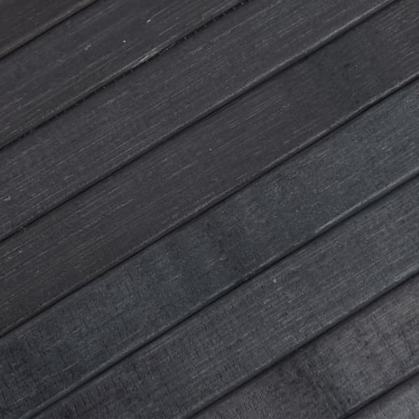 vidaXL Suorakulmainen matto, harmaa, 70x400 cm, bambu