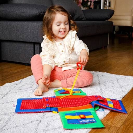 Roter Käfer utbildningsspel busy board handväska