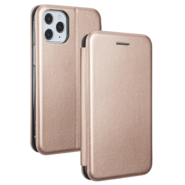 Beline Book Magnetisk Etui iPhone 12mini Rosaguld