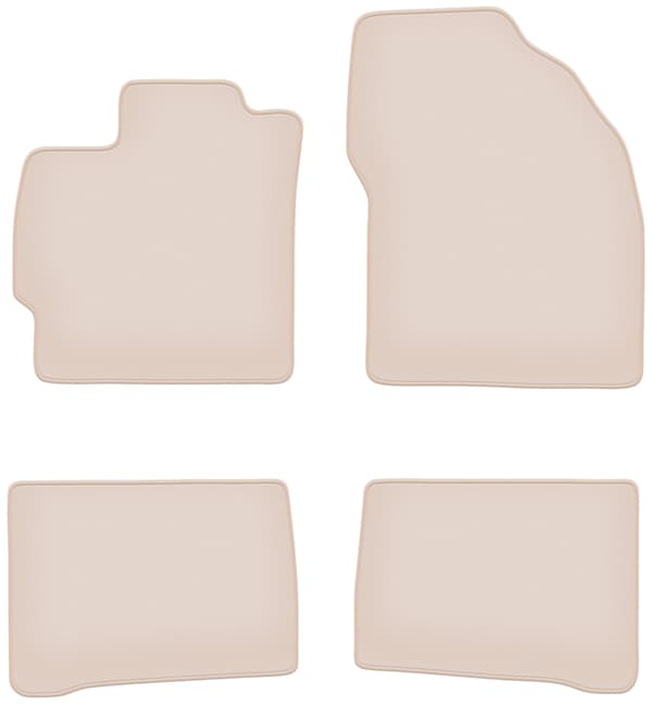 PREMIUM beige måtter til Toyota Prius III hatchback 2009-2011