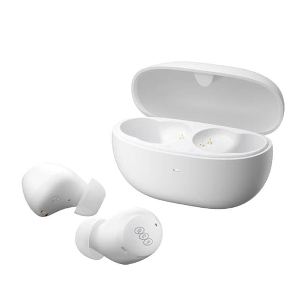 TWS QCY HT07 ArcBuds ANC-øretelefoner (hvide)