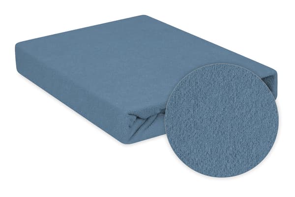 Frottélagen 90/100x190/200 PREMIUM Grå-Blå