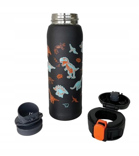 Zojirushi SM-WM48-BA 0,48l DINOSAURS Termokrus Sort Rustfrit Stål