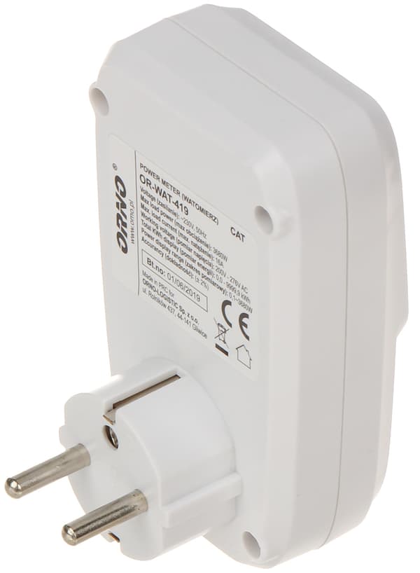 ENERGIBEREGNER MED LCD-DISPLAY OR-WAT-419