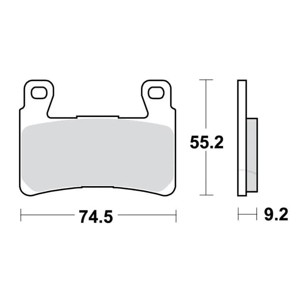 TRW MCB819SV bremseklodser