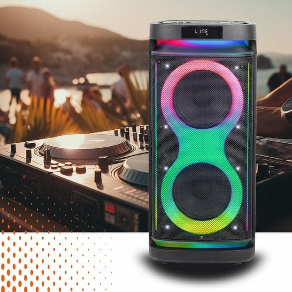 Power audio MANTA SPK0804B160 Hektor Czarny