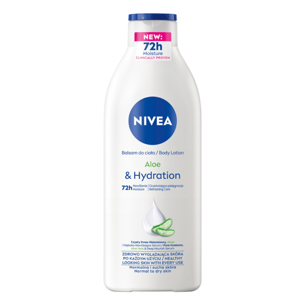NIVEA Kropsbalm Aloe og fugtighed 400ml