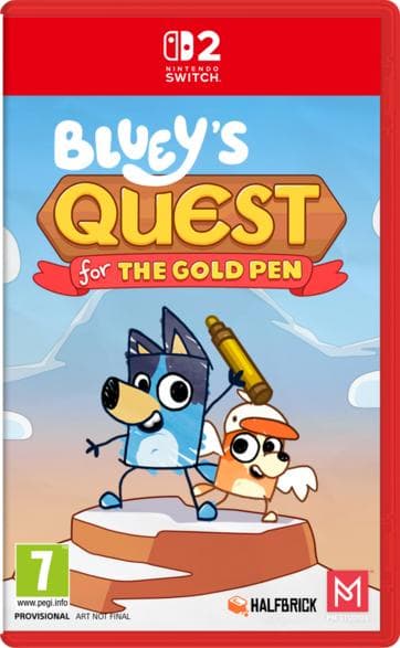 Nintendo Switch 2 CENEGA Blueyn Kultarahan Seikkailut -peli