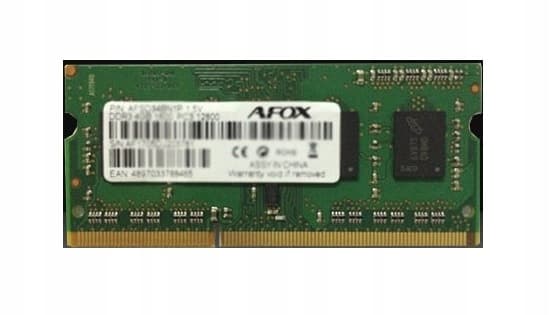 AFOX SO-DIMM DDR4 16G 2666MHZ MICROCHIP