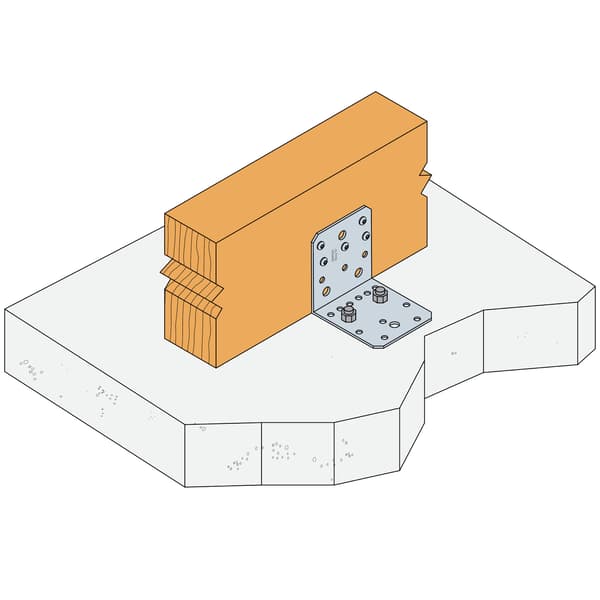 AB105 vinkelkoppling 105x105x90x3mm
