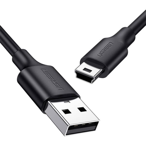 UGREEN US132 USB till mini-USB-kabel, 2 m (svart)