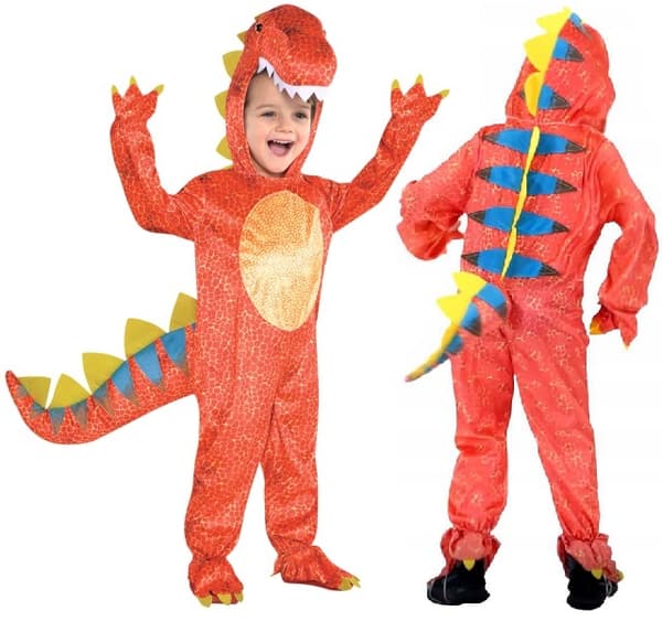 Dinosaurie Dinosaurier Drakdräkt 7-9 år