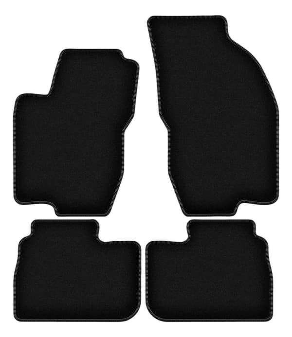 BASIC sorte velourmåtter til: Alfa Romeo 156 sedan, stationcar, stationcar (2000-2006)