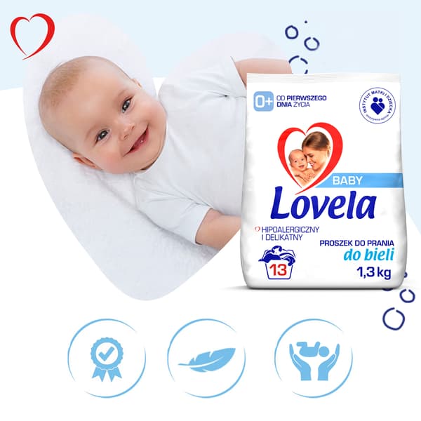 Lovela Baby Jauhe White 1,3kg