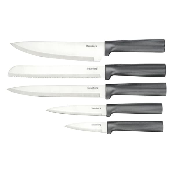 KNIVSET I AKACIABLOCK KLAUSBERG KB-7982