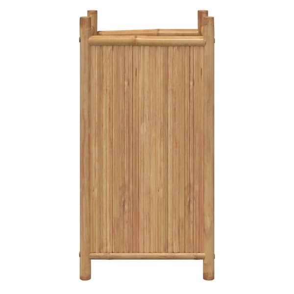 vidaXL Urtepotte, 40x40x80 cm, Bambus
