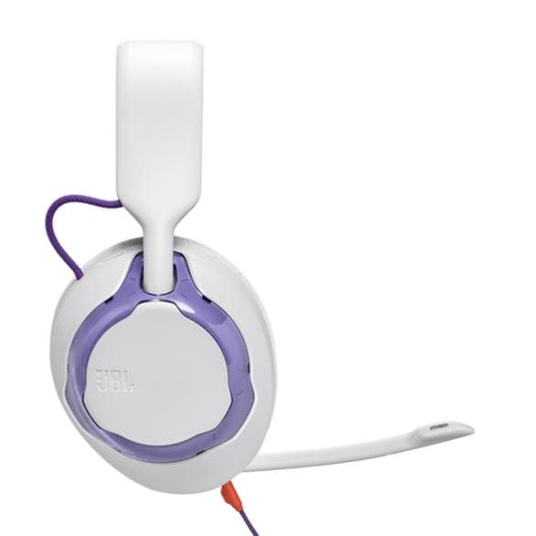 JBL Quantum 250 Kablede Hovedtelefoner Hvide og Lilla